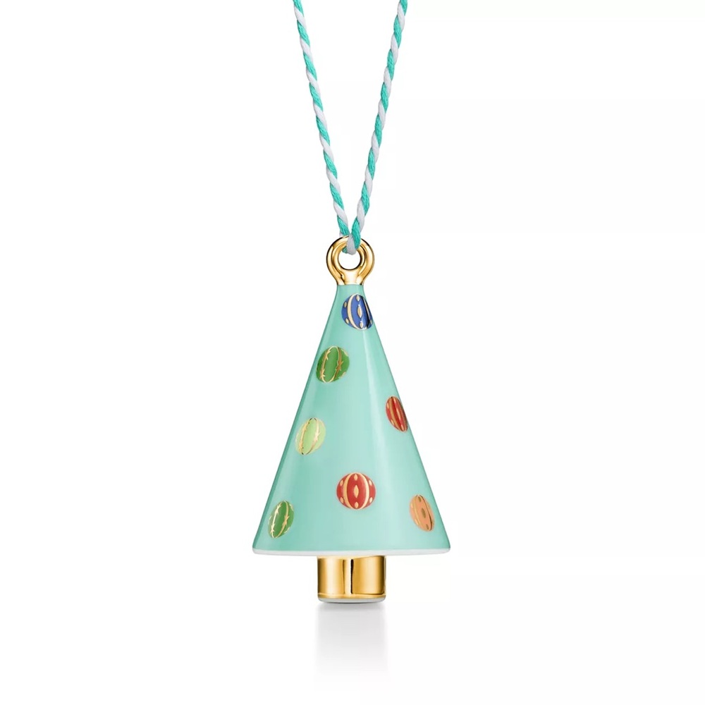 Tiffany‎ Ornament Tree.  New in box with pouch.
Authentic